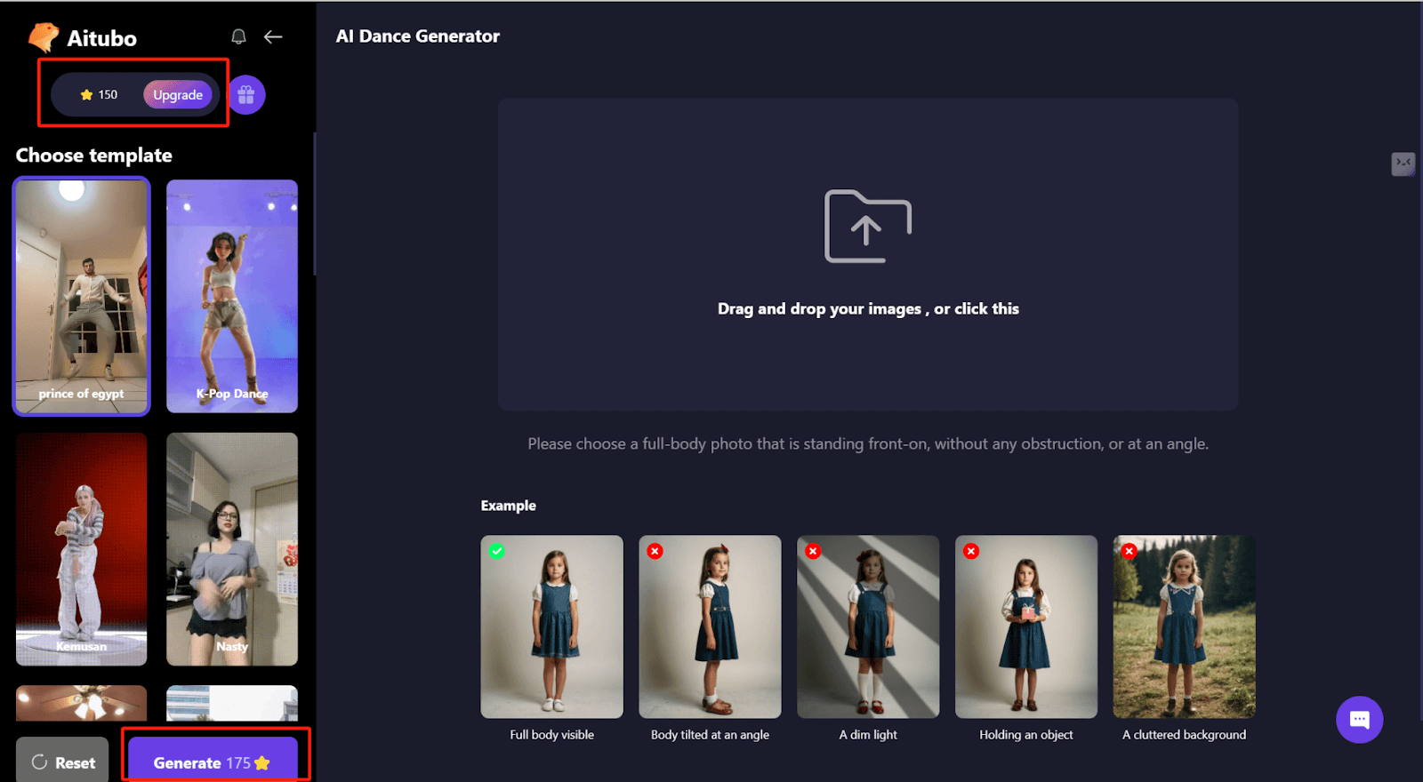 ai dancing generator