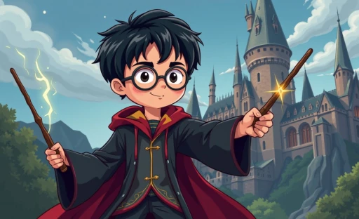 Harry Potter Cartoon Characters: Free Images, How to Make with AI