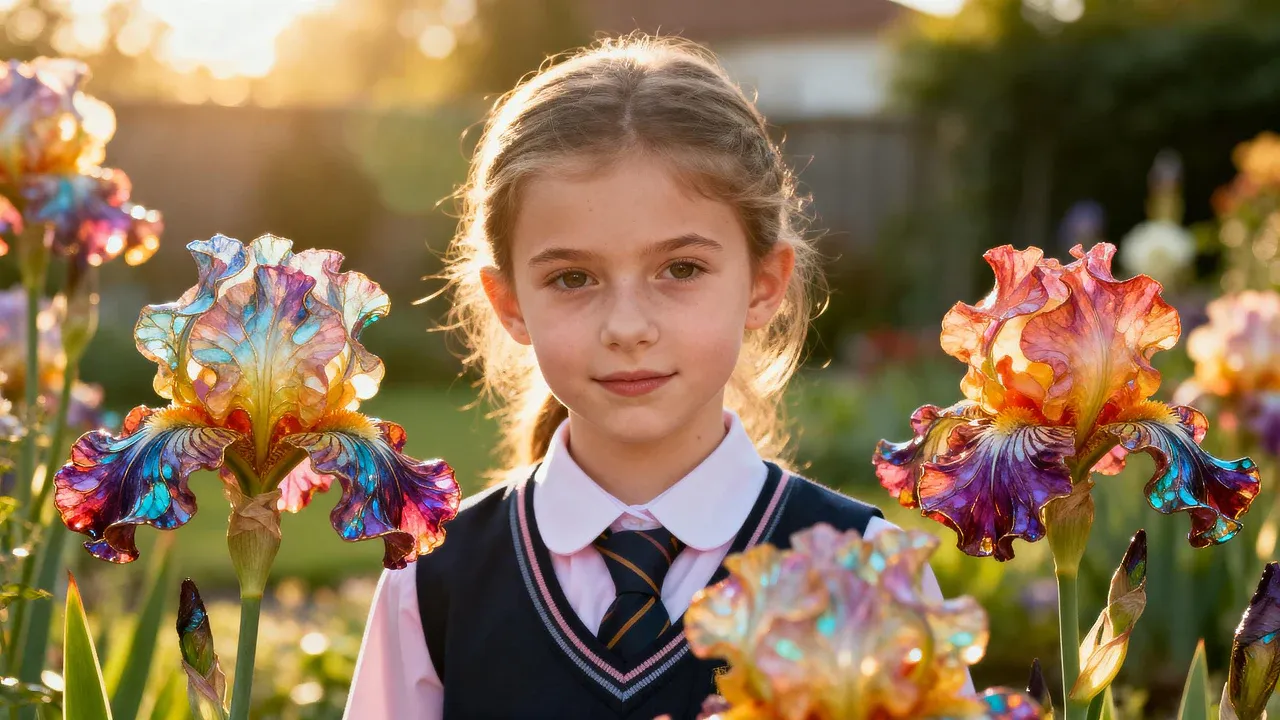 AI Prompt Examples for A portrait of a girl in a school uniform