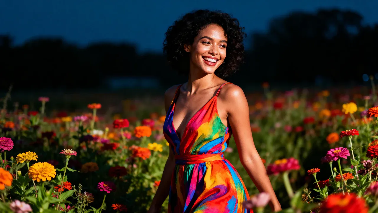 AI Prompt Examples for a stunning woman