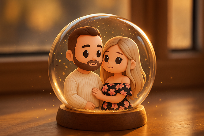 Couple Crystal Ball