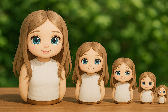 Cute Russian Dolls