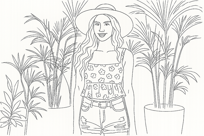 Minimalist line Drawing