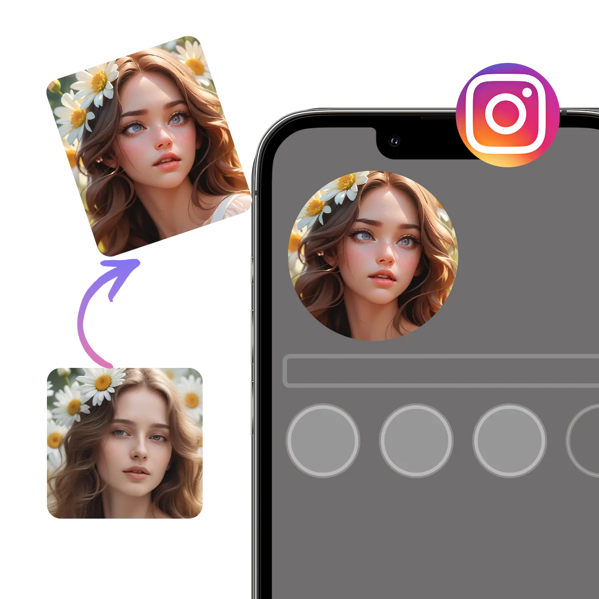 Social media users can utilize AI Girl Generator to create unique and personalized avatars