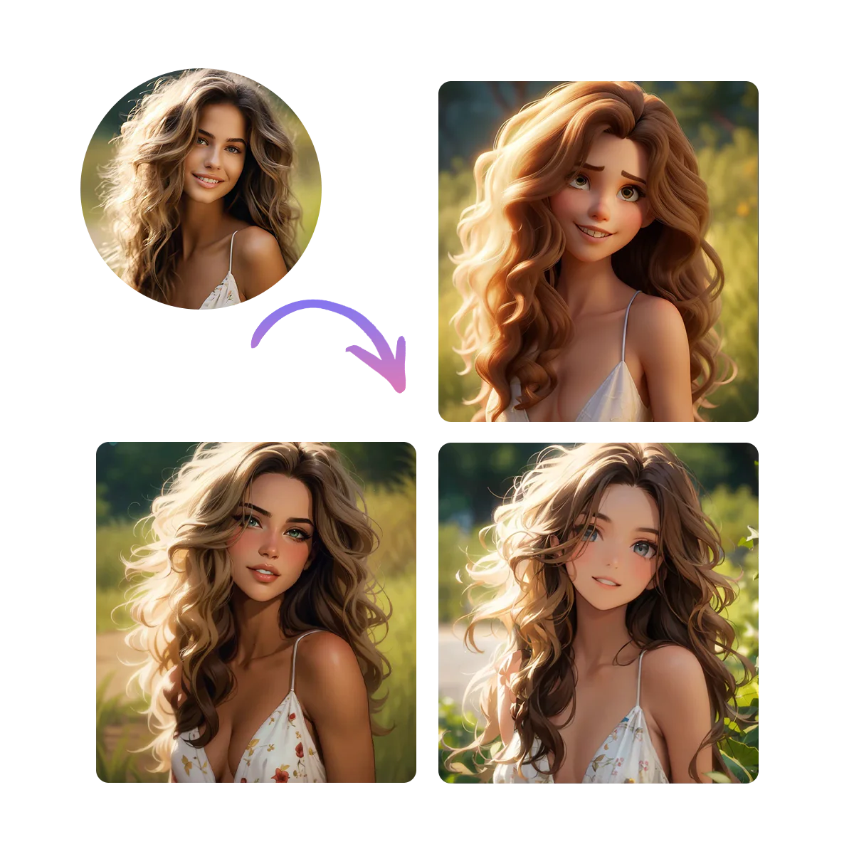 Transform Photos into Various Styles Using AI Girl Generator