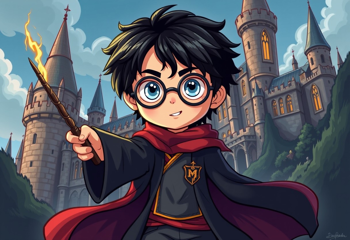 Harry Potter Cartoon Character