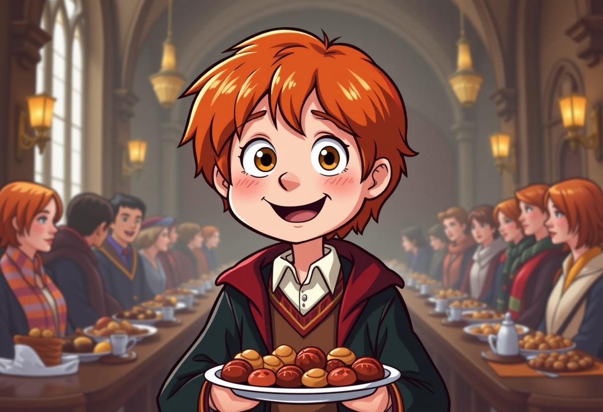 Harry Potter - Ron Weasley Cartoon Character