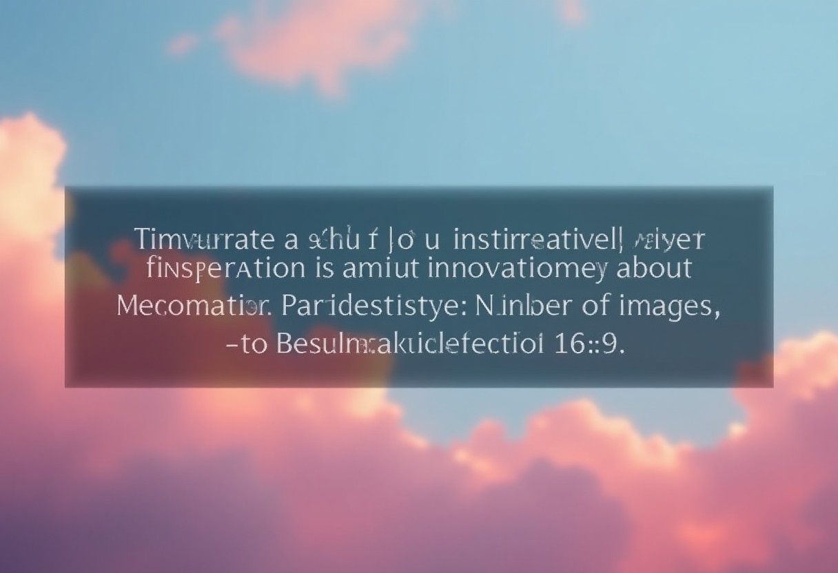 4. Inspirational Quote
Prompt: "Generate a...