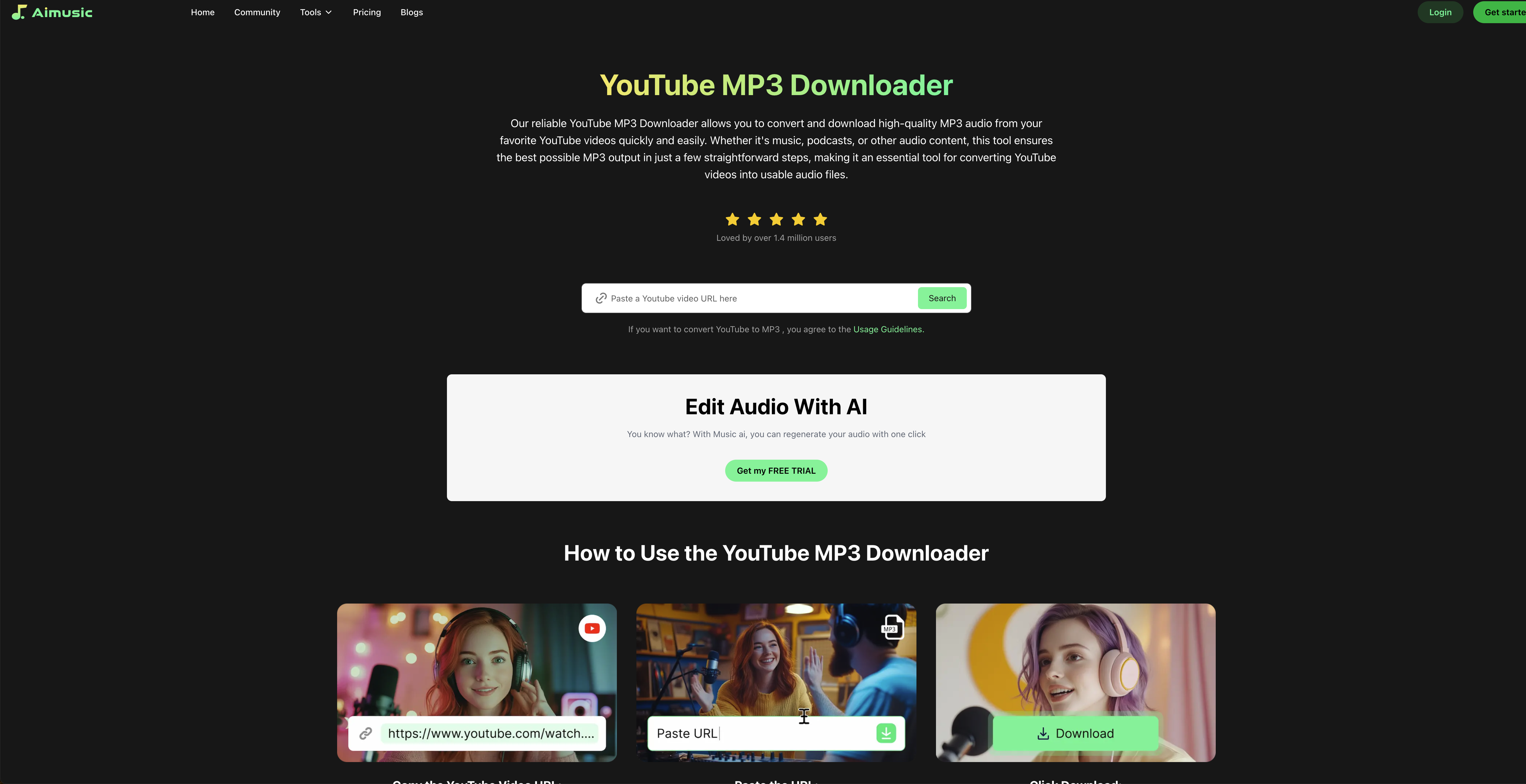 How to Use Aimusic YouTube MP3 Downloader