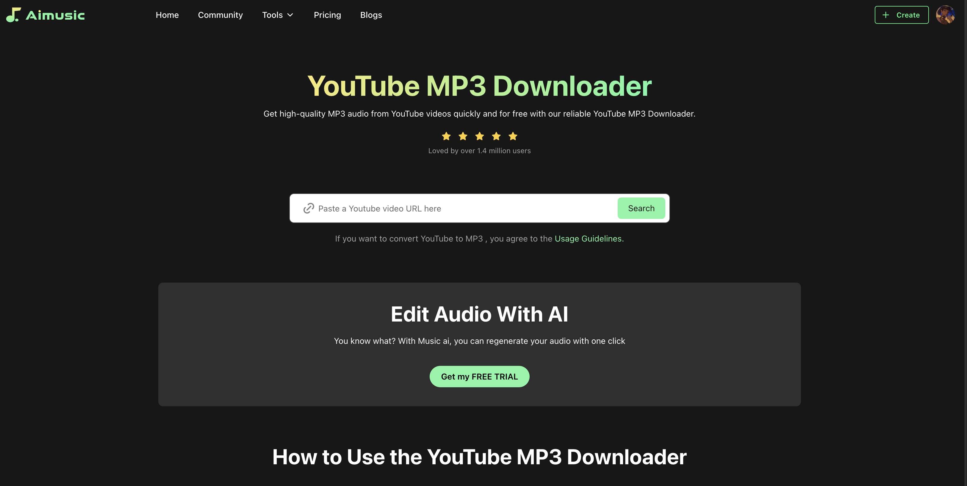 Aimusic YouTube MP3 Downloader