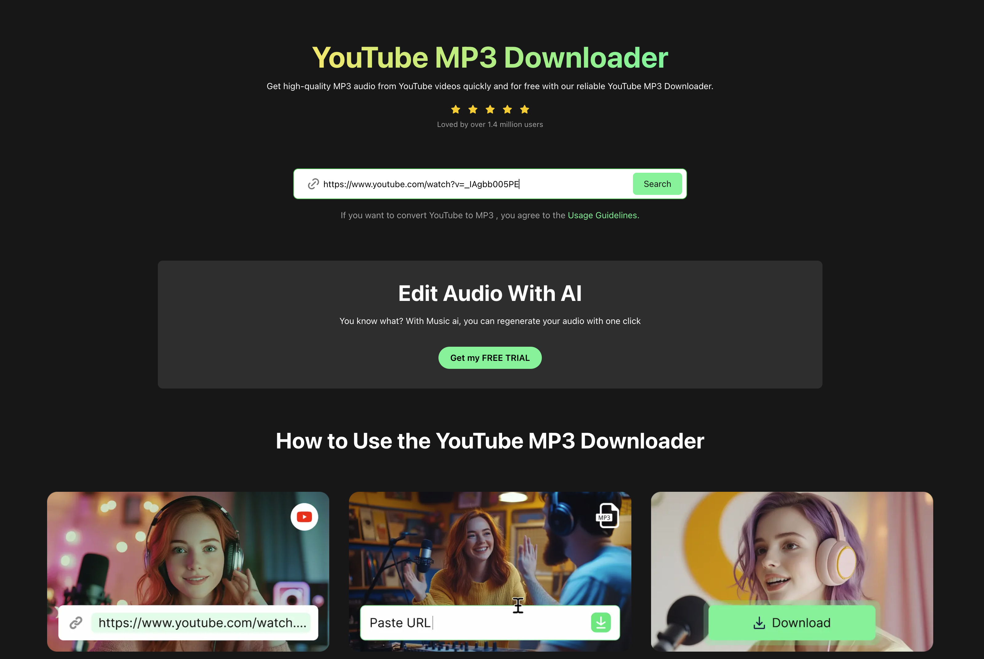 YouTube MP3 Downloader 