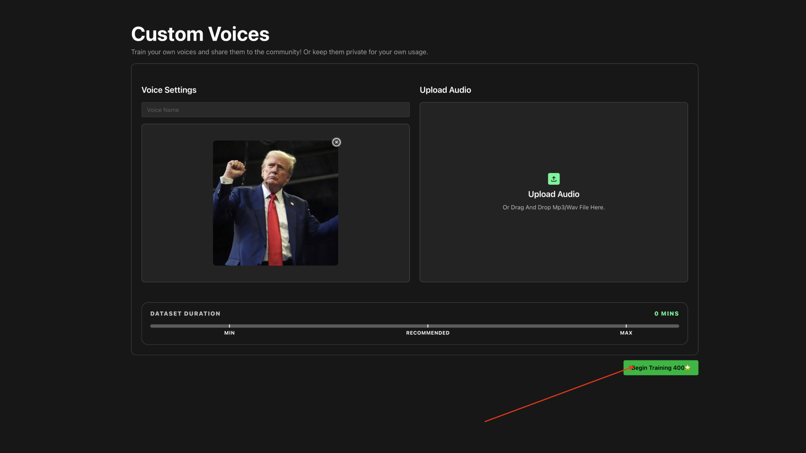 AI voice generator