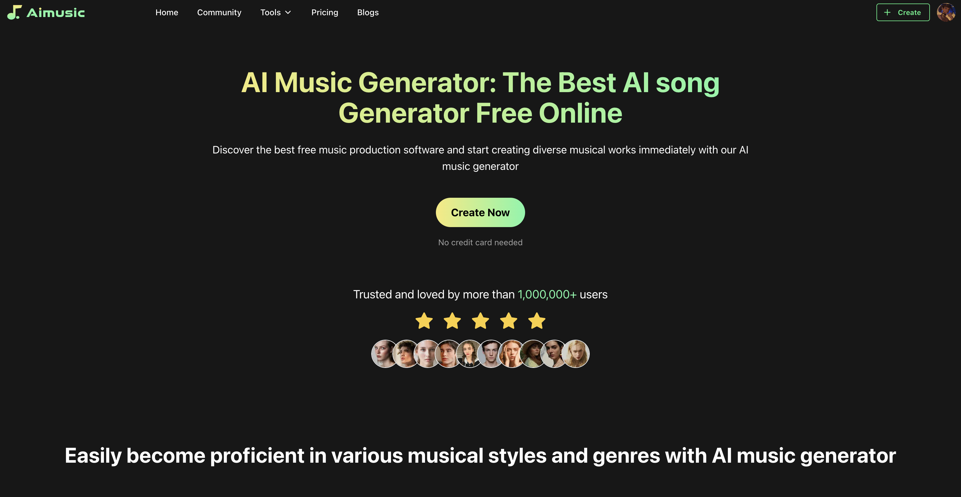 Aimusic - Best Country Music Generator AI