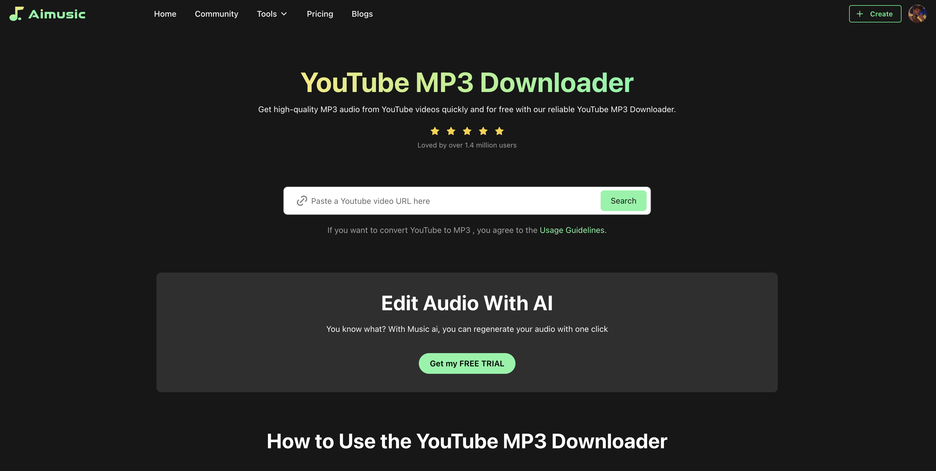 Aimusic YouTube MP3 Downloader